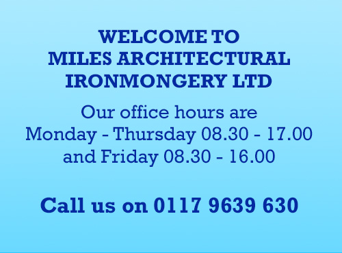Welcome to Miles Ironmongery Ltd - Meet the Team 